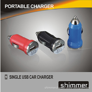 Bullet USB car charger